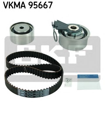 VKMA 95667 SKF Комплект ГРМ (ремінь + ролик)1